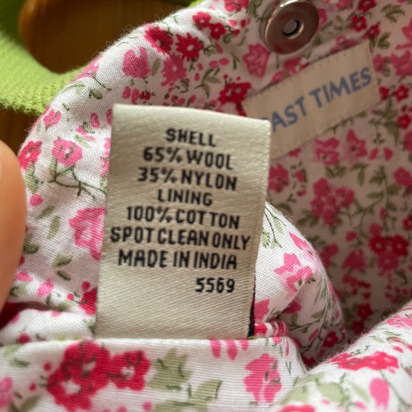 Past Times Vintage Inspired Wool Shoulder Bag - Picture 6 of 7